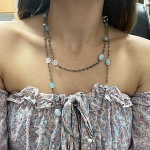 David Yurman Multi Gemstone 46” Necklace
